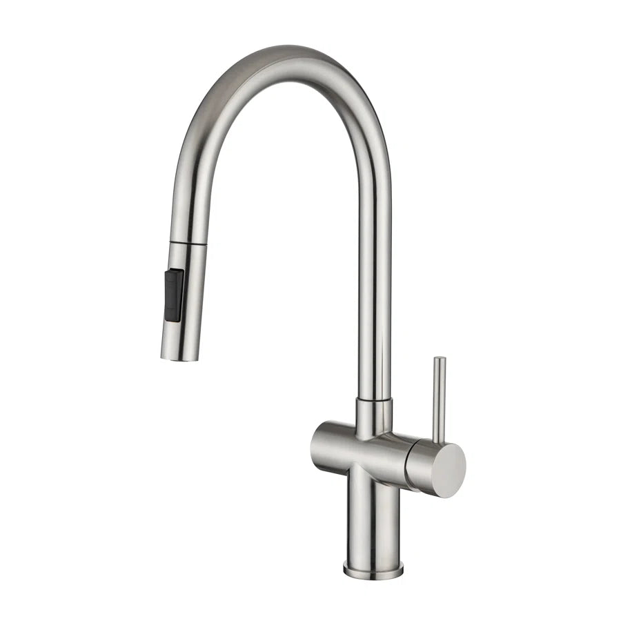 Single-Handle Pull-Down Kitchen Faucet (S6014)