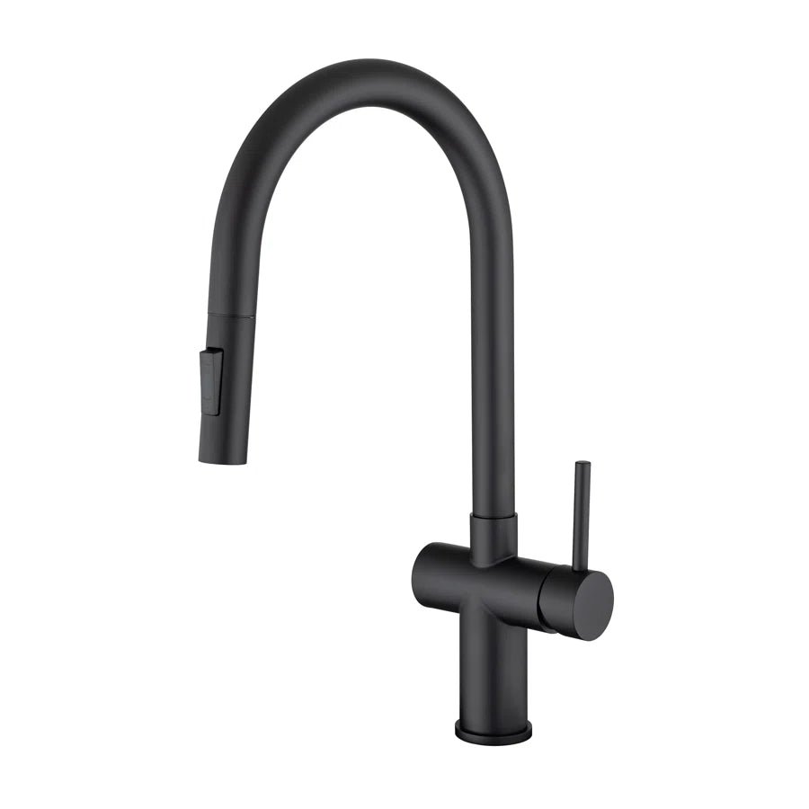 Robinet de cuisine à poignée unique rétractable RX6014