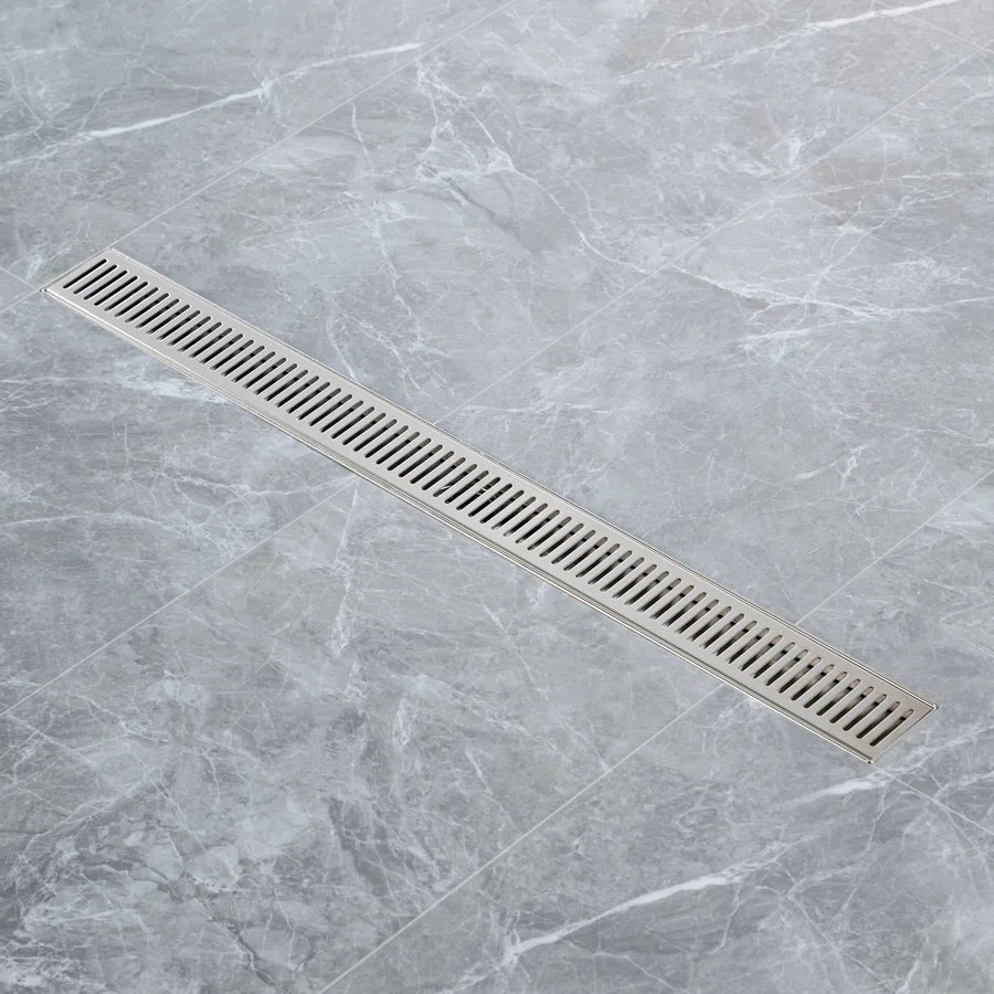 Drain de douche à grille linéaire de 28 po de largeur RX7002-28