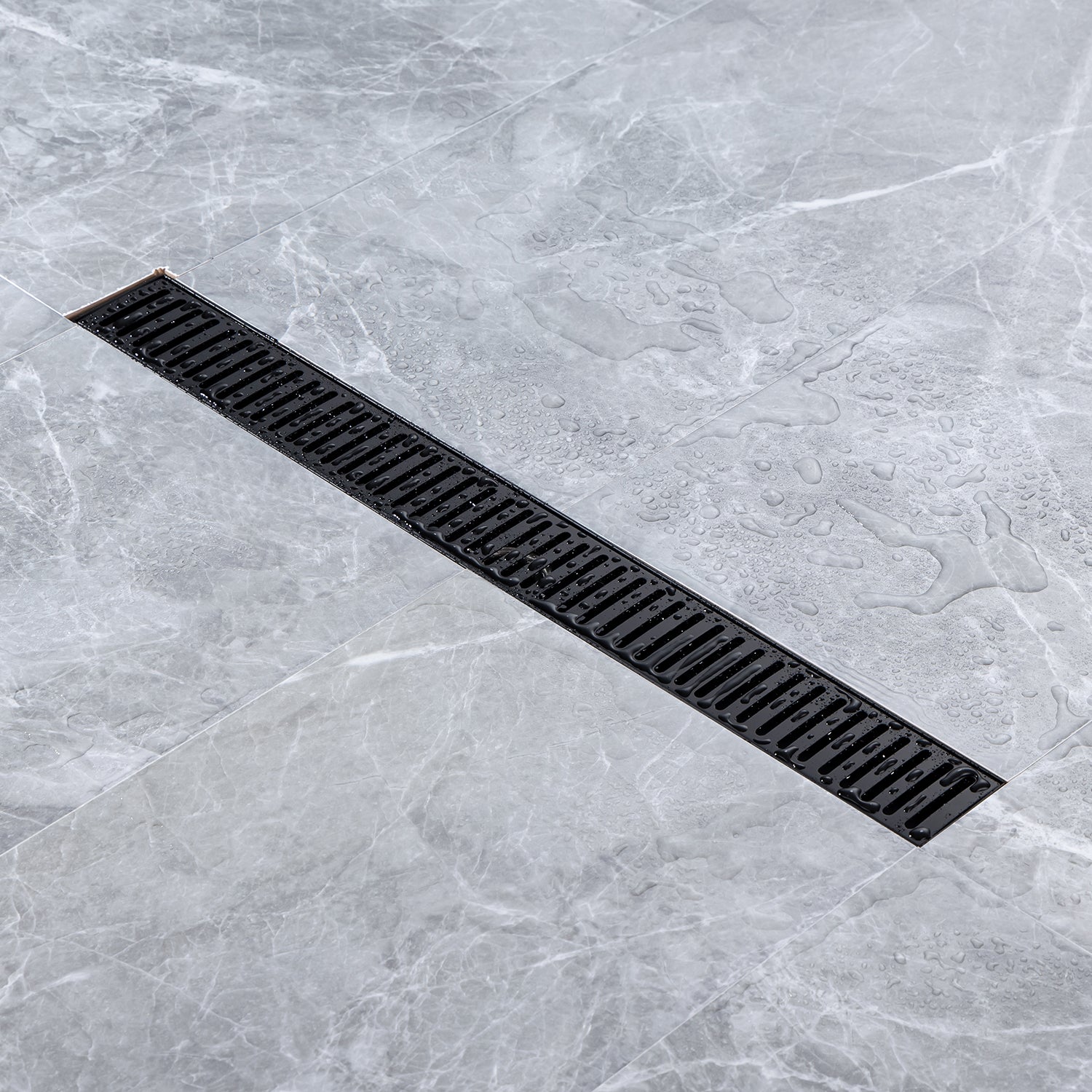 Drain de douche à grille linéaire de 24 po de largeur RX7002-24