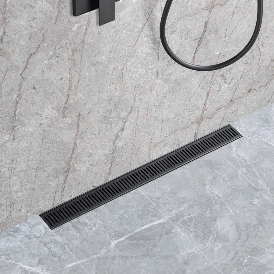 Drain de douche à grille linéaire de 28 po de largeur RX7002-28