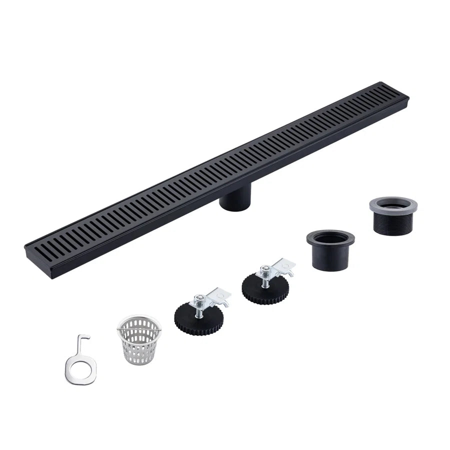 Drain de douche à grille linéaire de 28 po de largeur RX7002-28