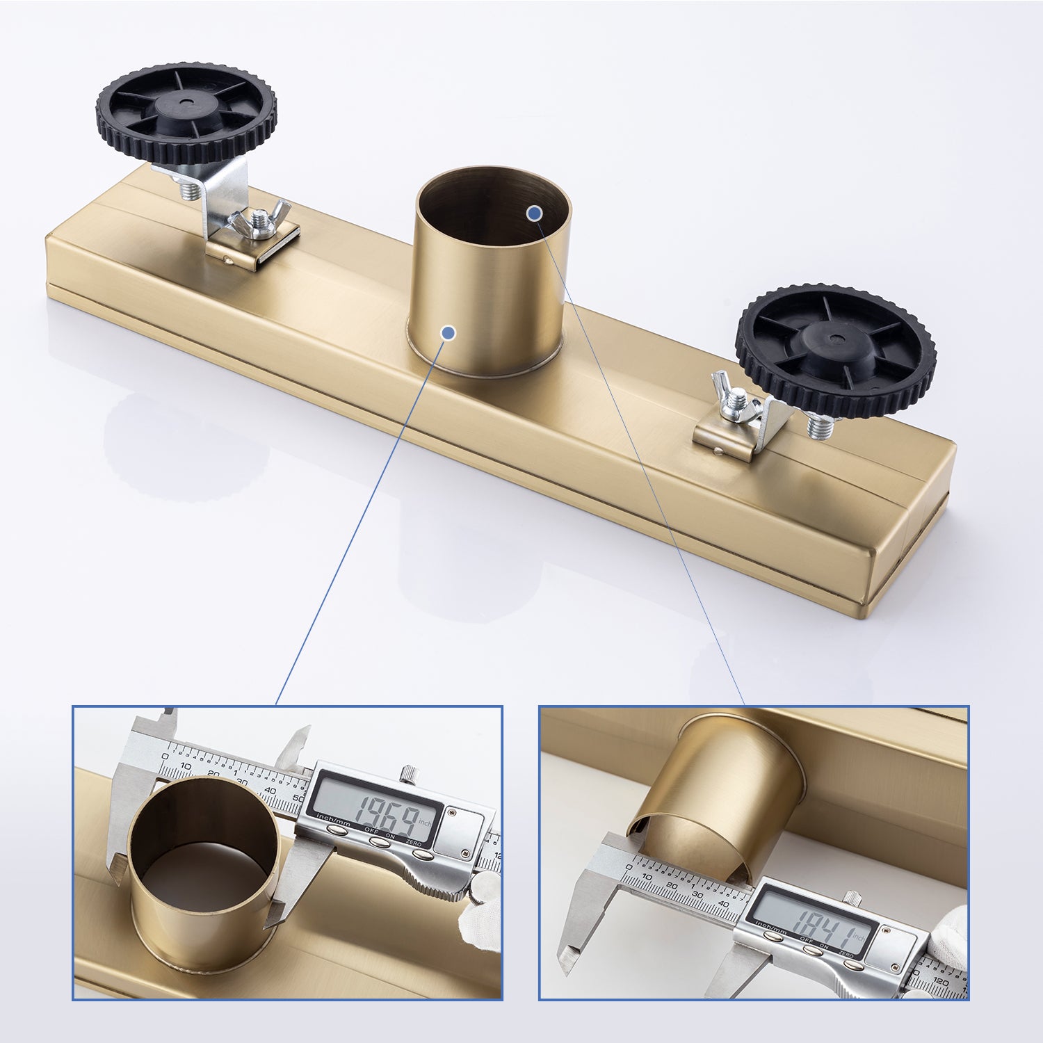 Drain de douche à grille linéaire de 12 po de largeur RX7002-12