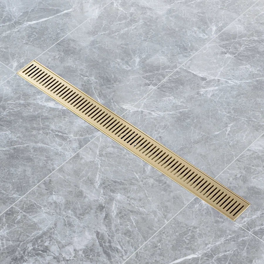 Drain de douche à grille linéaire de 28 po de largeur RX7002-28