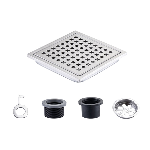 [Rainlex RX7003-6] Grid Shower Drain