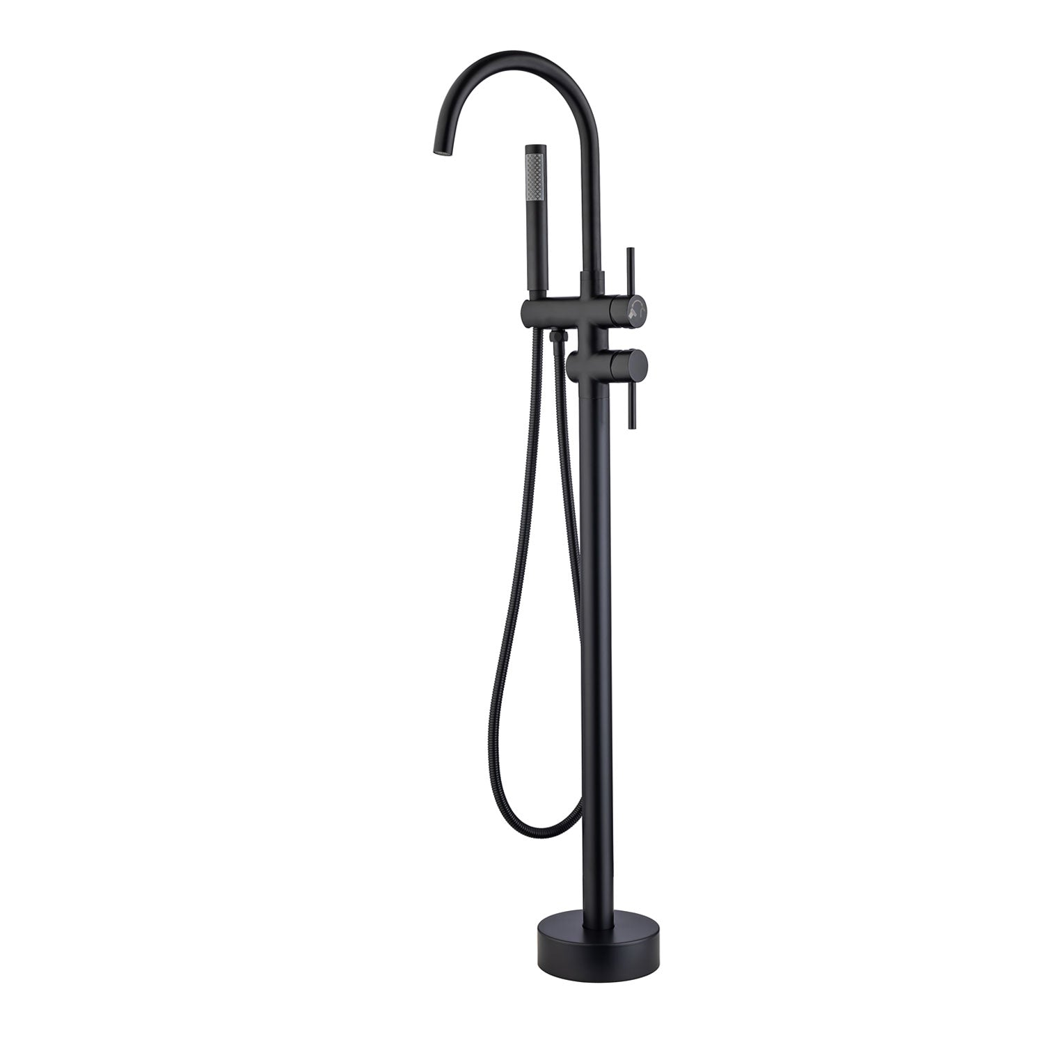 Robinet de baignoire autoportant à poignée unique avec douche à main RX8005