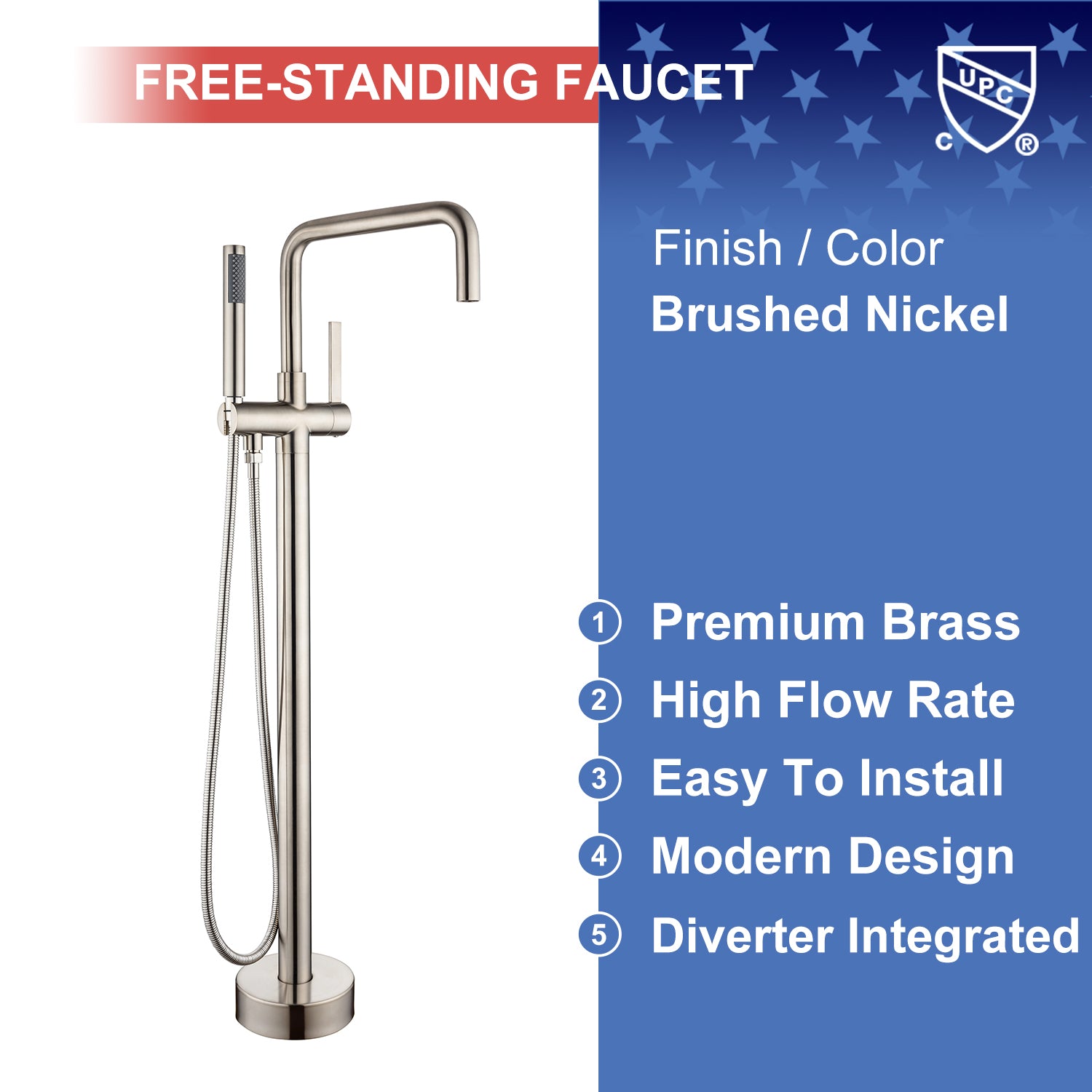 Free-Standing Faucet