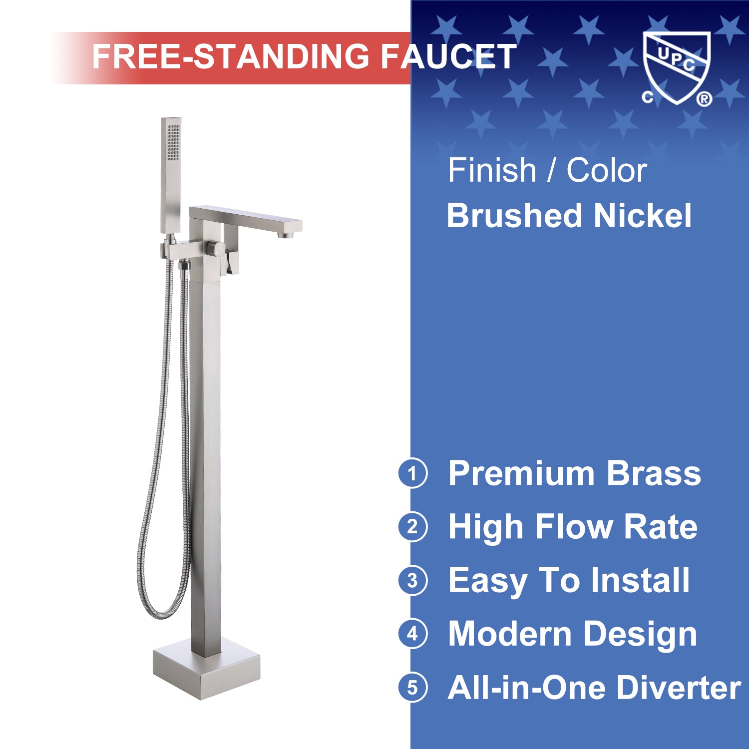 FREE-STANDING FAUCET