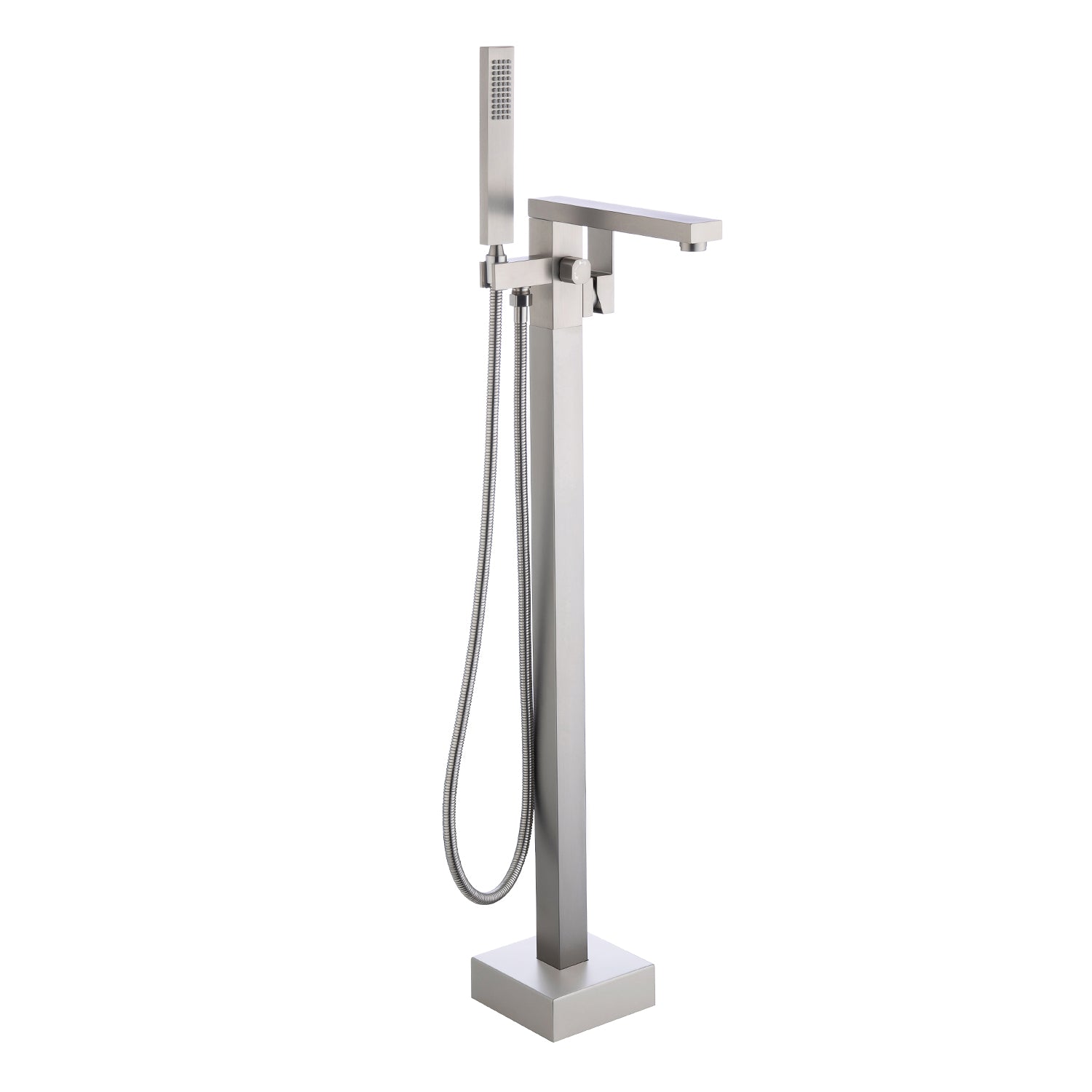 Single Handle Floor Mounted Clawfoot Tub Faucet with Handheld Shower RX8010