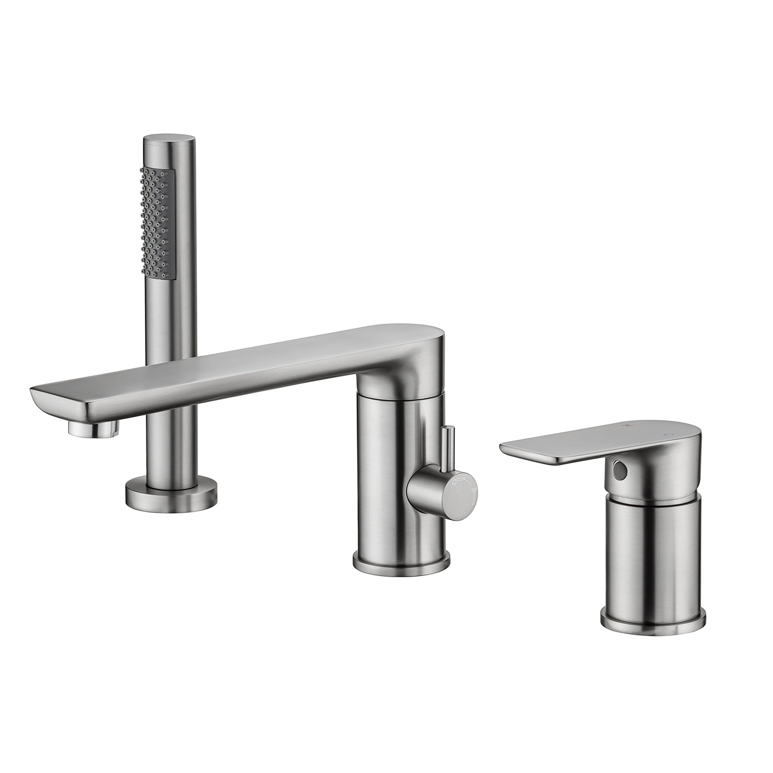  Roman Tub Faucet with Diverter and Handheld shower RX8012