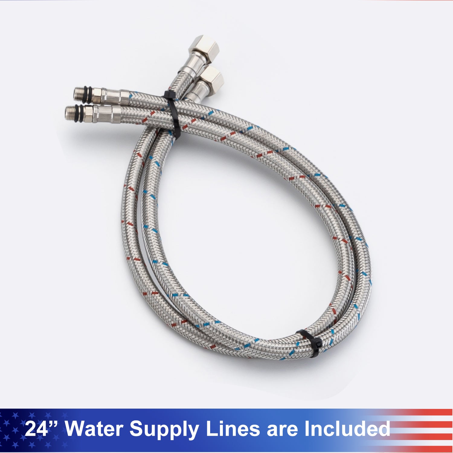 Widespread  Bathroom Faucet Supply Pipes