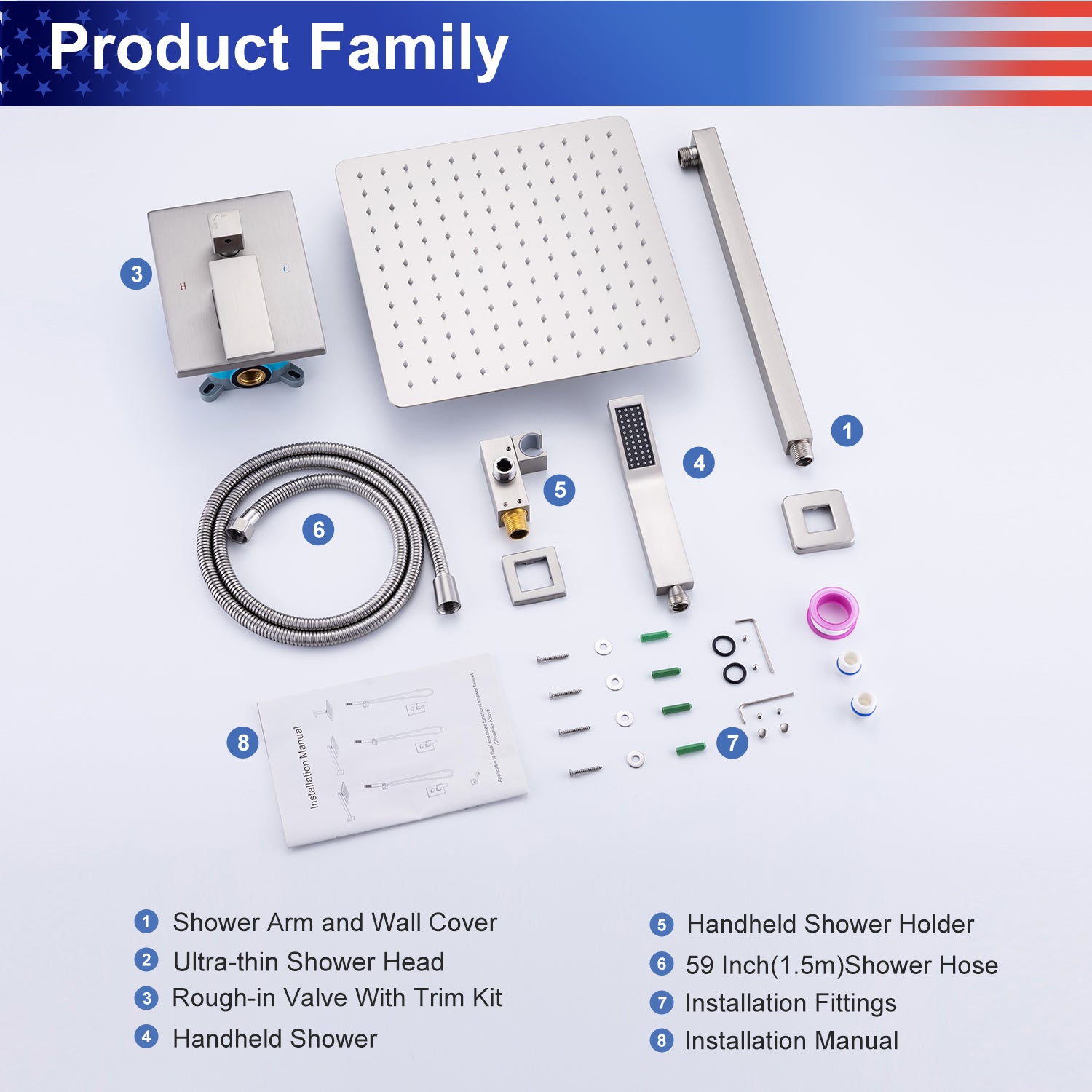 Product Family Handheld Shower Holder