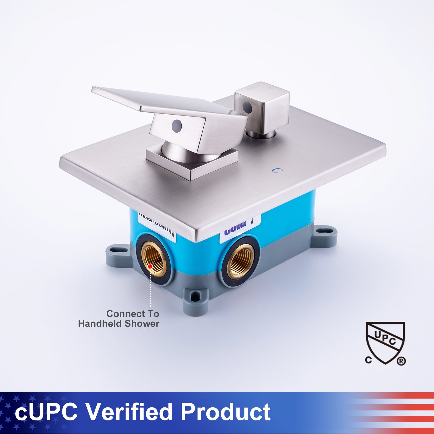 Connect To Handheld Shower cUPC Verified Product