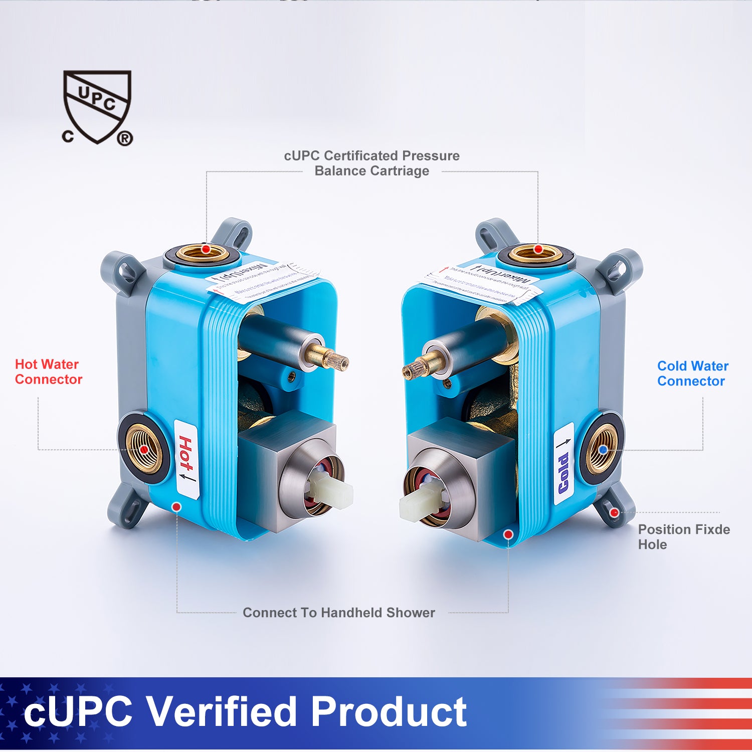 cUPC Verified Shower System