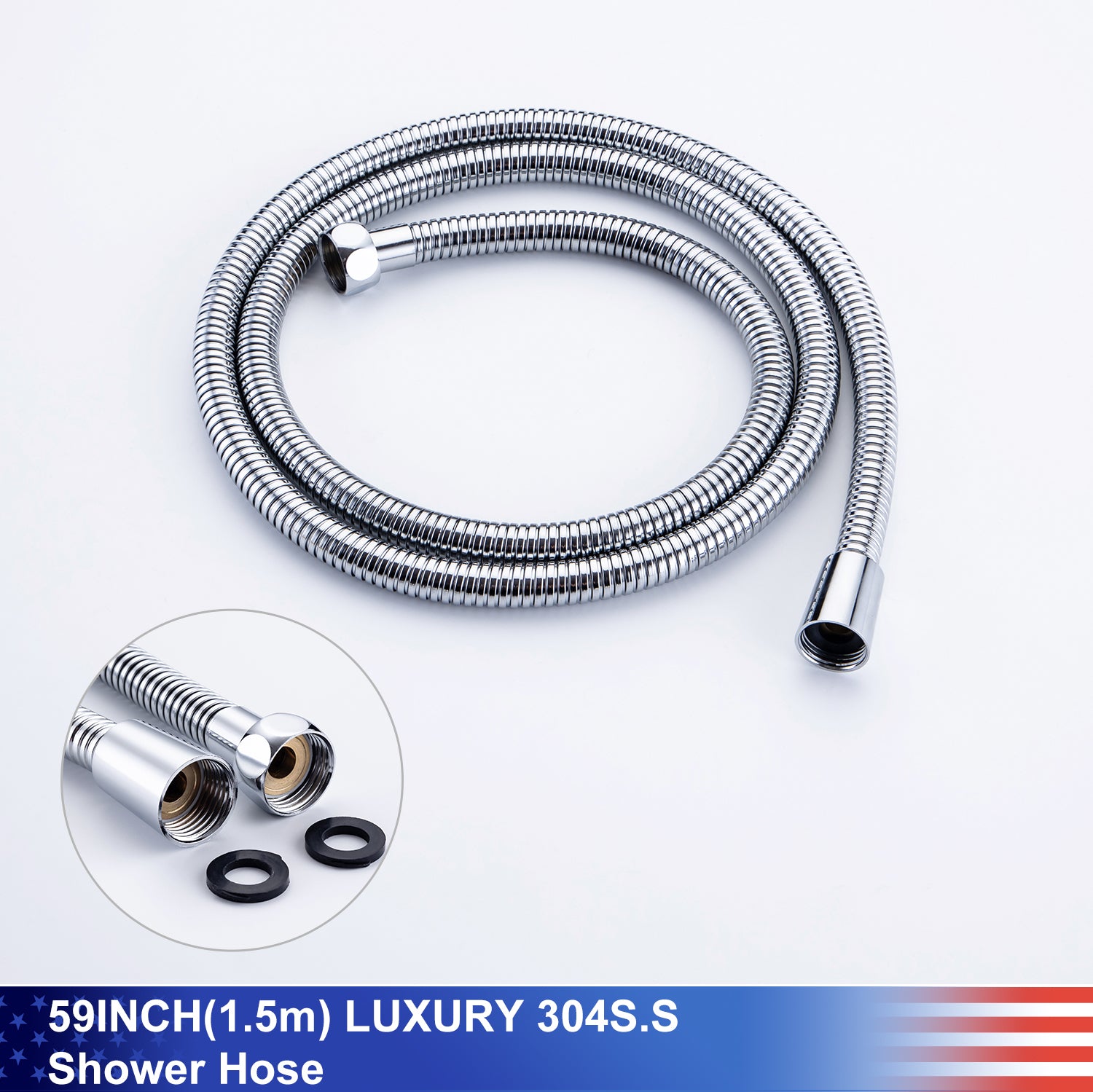 12" Shower Head 2-way Ceiling-Mount Square Shower Faucet with Rough-in Valve RX95102-12