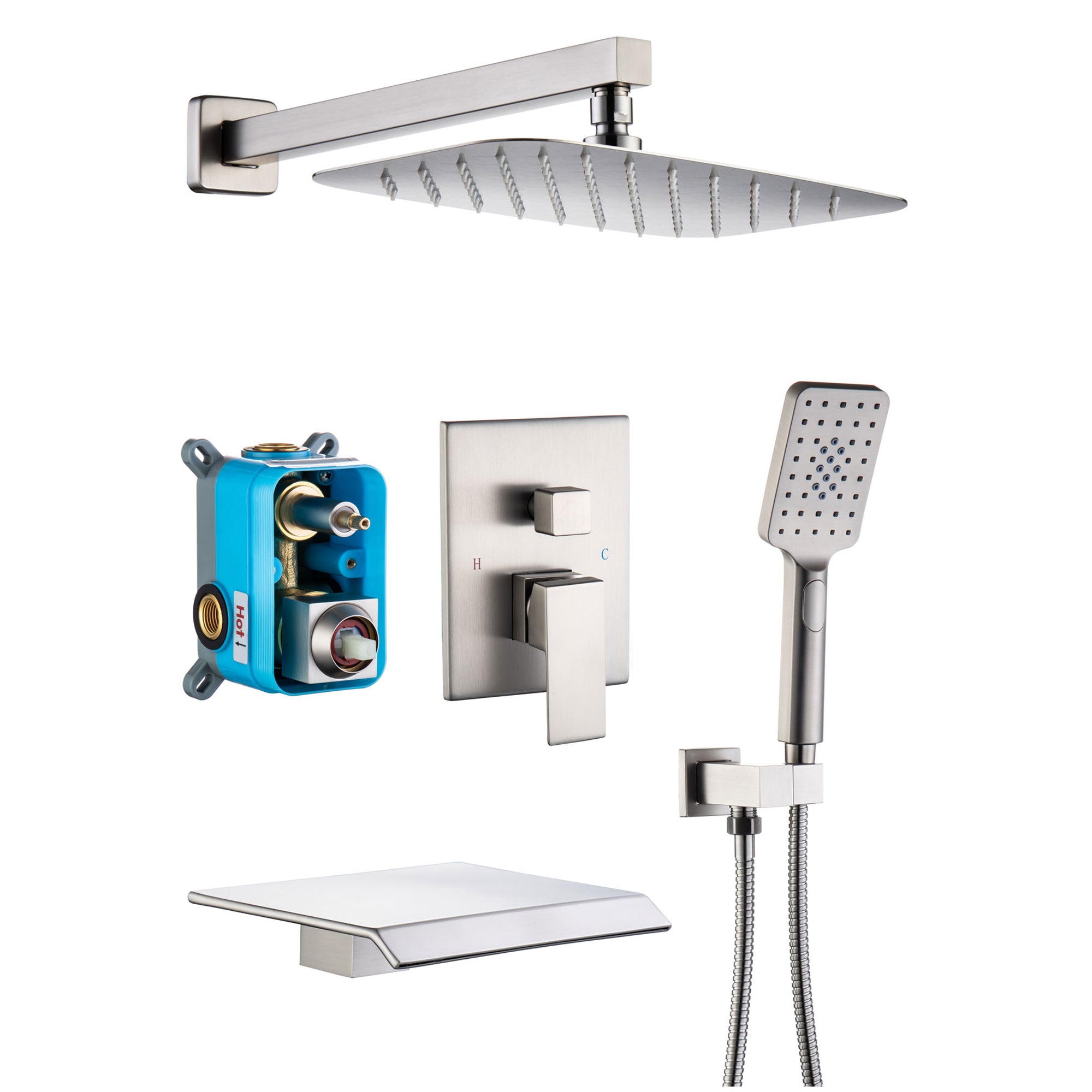 square shower Parts