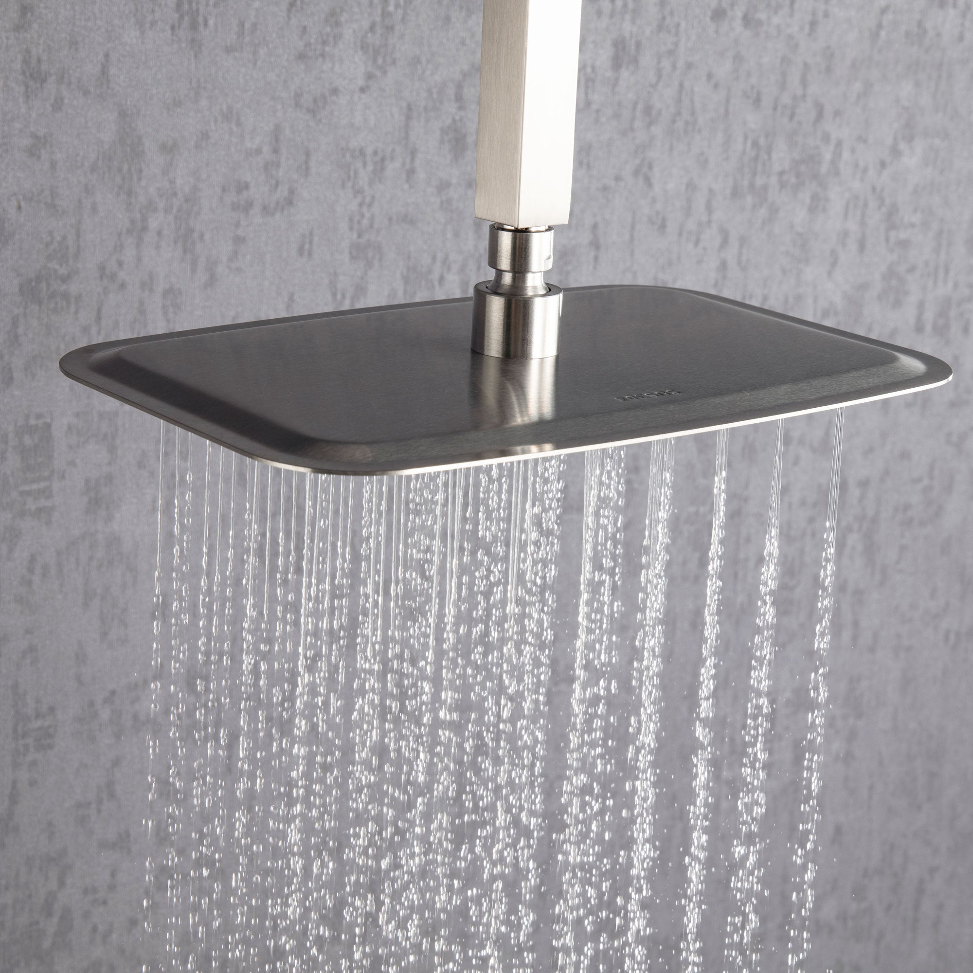 Système de douche complet à montage mural de 12 po avec robinet d'installation brute RX97205-12 