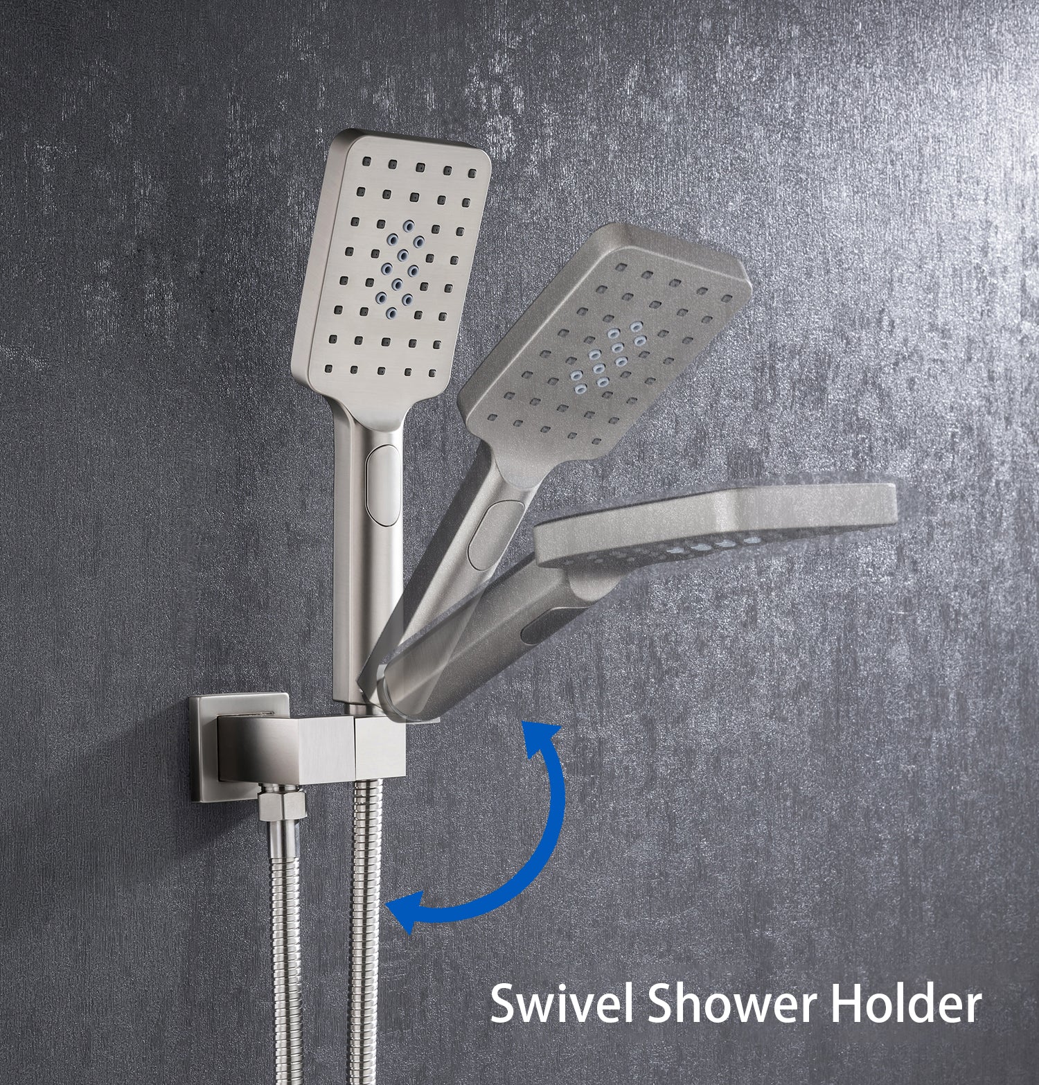 Waterfall Single-Handle Wall Mounted Tub Faucet With Handheld Shower RX97207