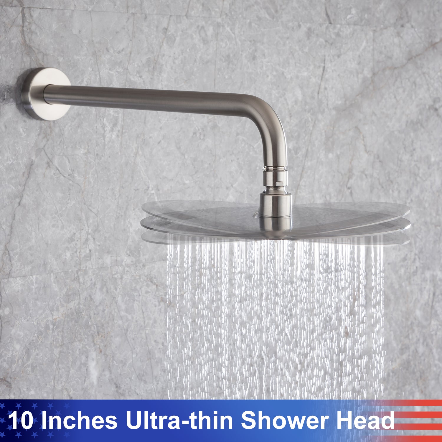 10 Inches Ultra-thin Shower Head