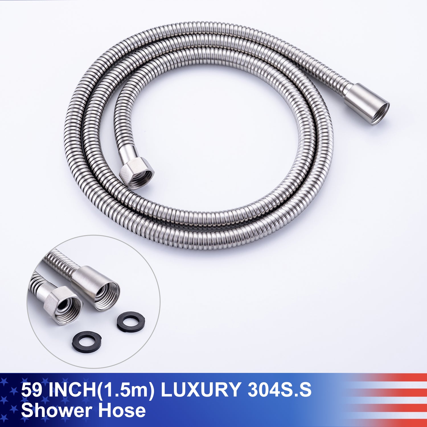 Pressure balance valve included with the shower set