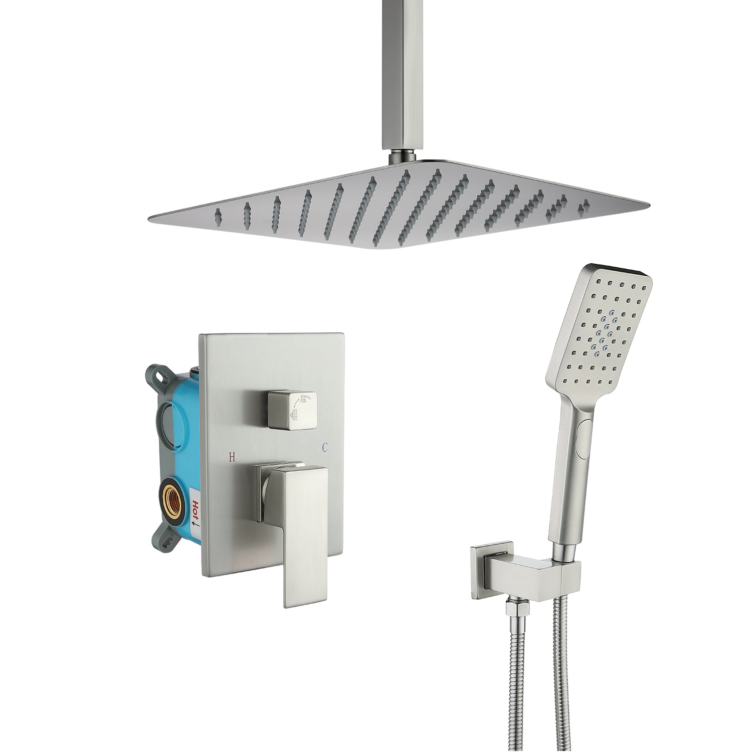 Shower Faucet with Handle
