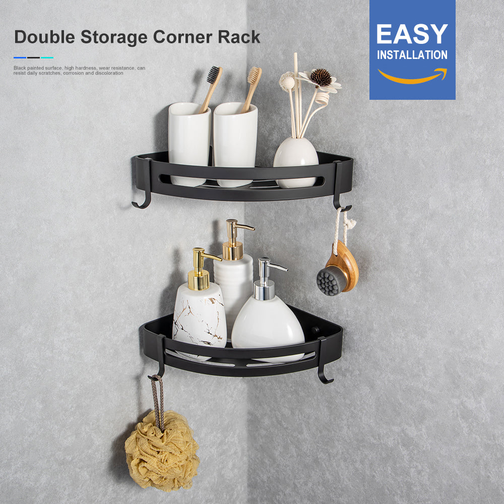 Ensemble de 2 paniers de douche Natumbua RX1235 