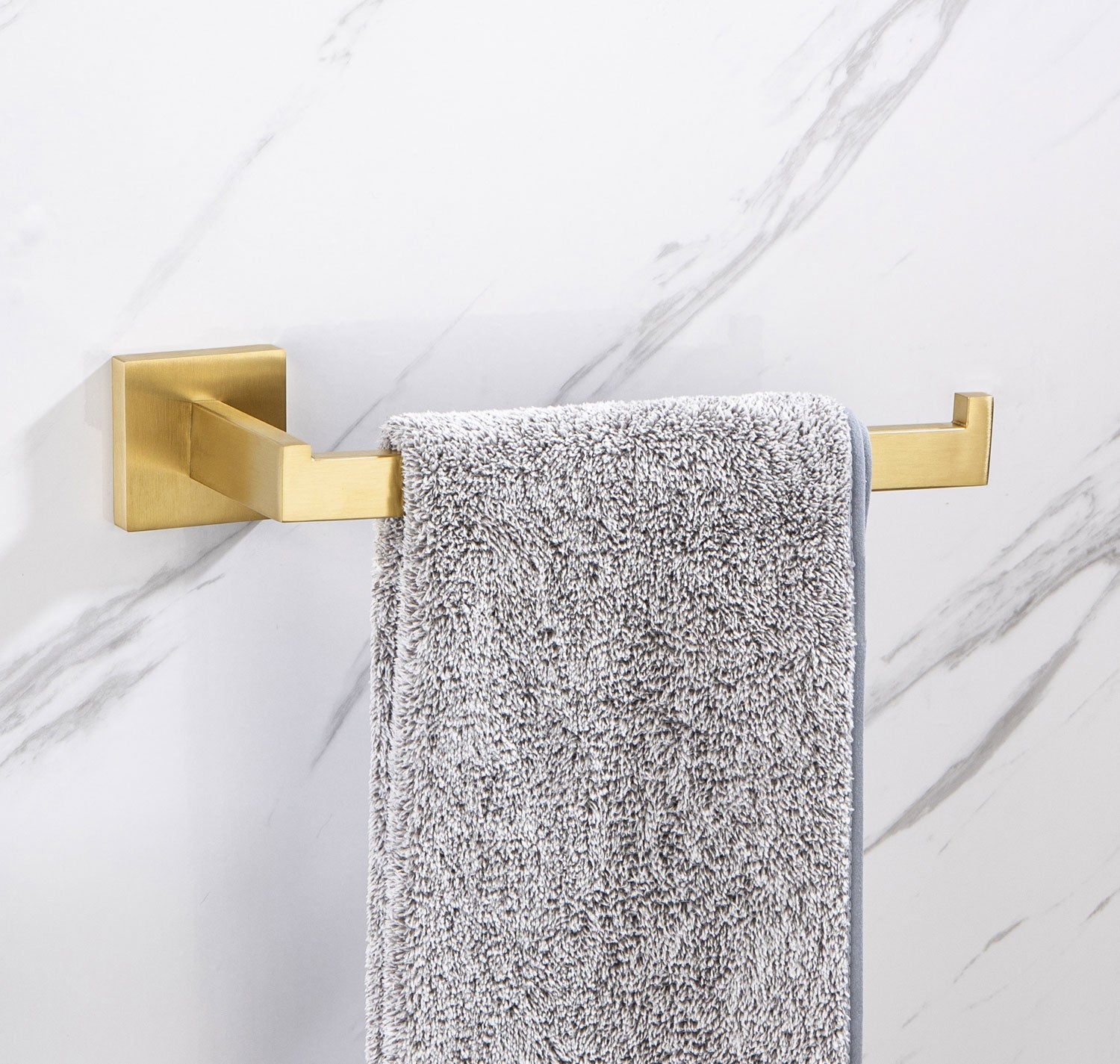 Seasons® 4-Piece Bath Accessories Kit W/ Towel Bar (Brushed Nickel)
