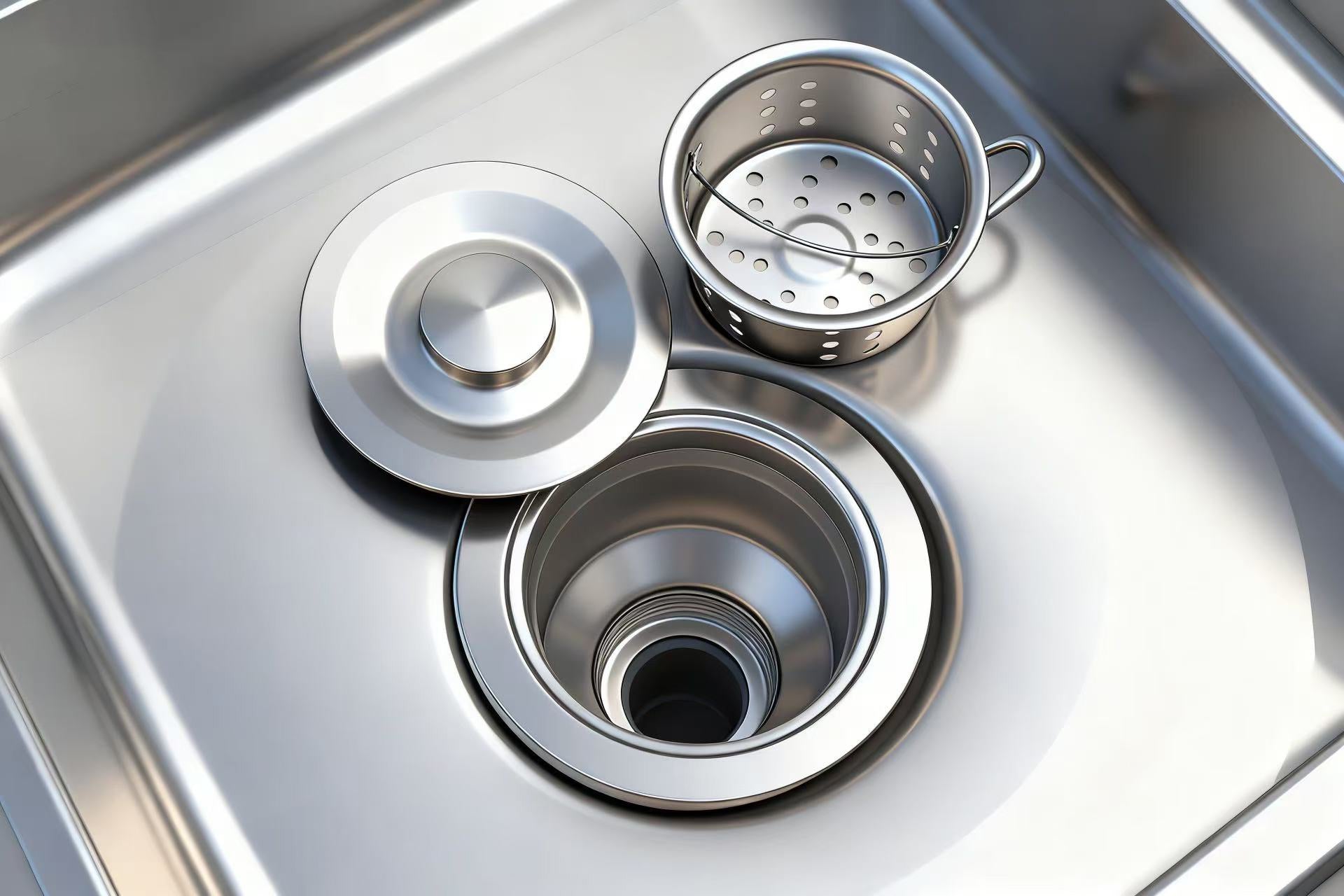 Rainlex 39" Freestanding Stainless Steel Utility Sink with Pull-Out Faucet