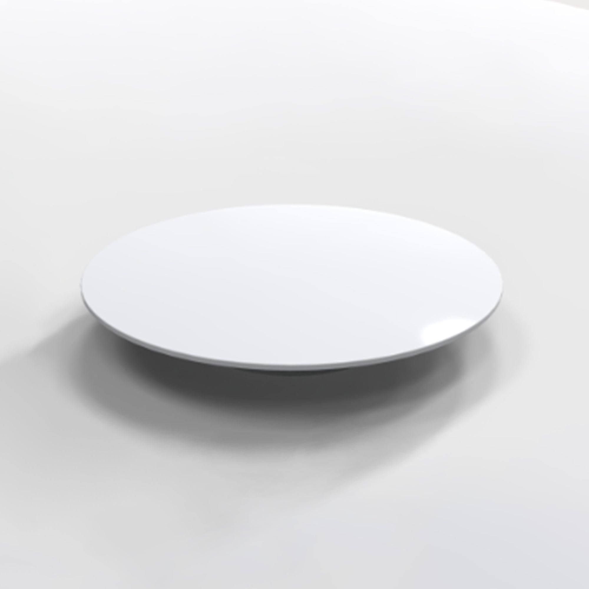 Solid Surface Pop-Up Drain Decorative Cap, Matte White