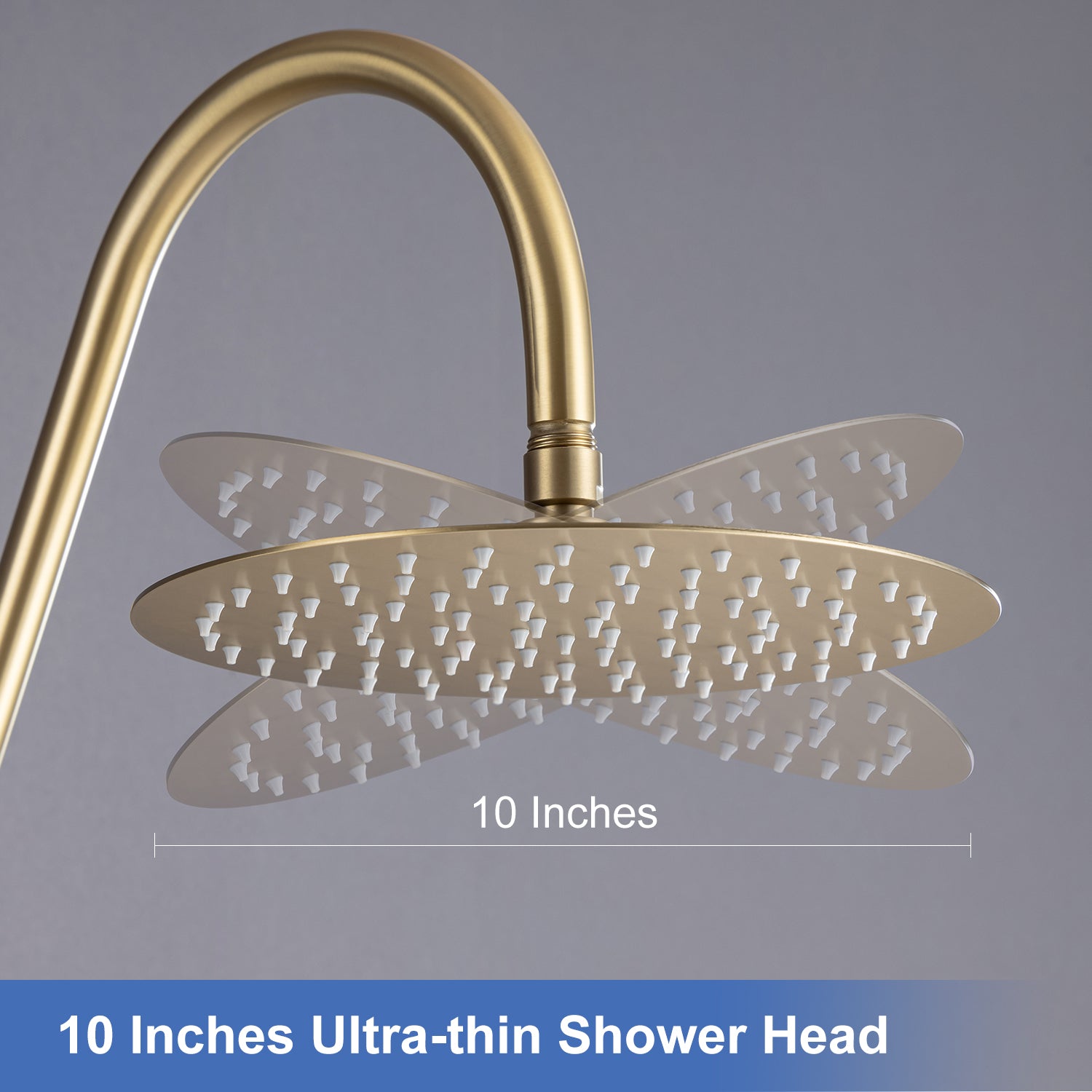 Système de douche avec pomme de douche à effet pluie et douche à main RX2001
