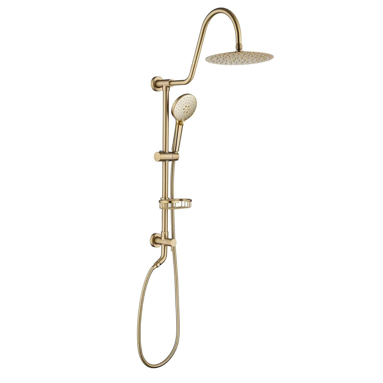 Système de douche avec pomme de douche à effet pluie et douche à main RX2001
