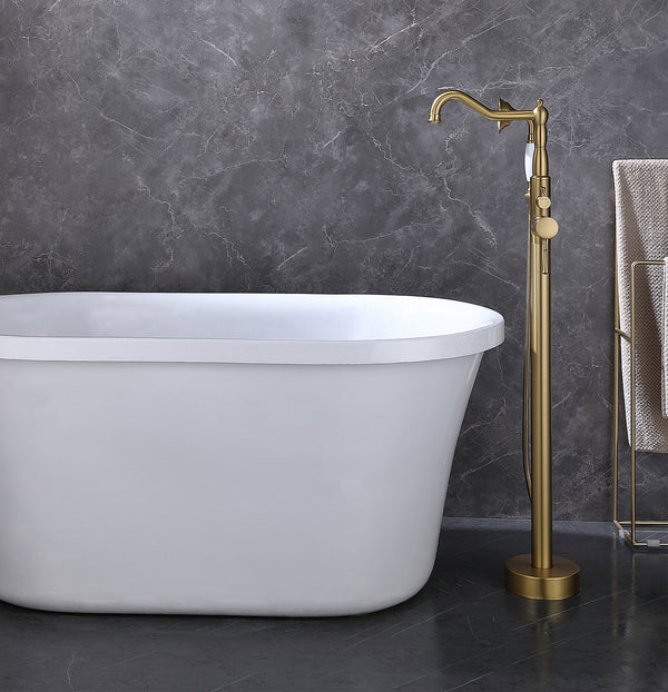 Tub Faucet with Handheld Shower 