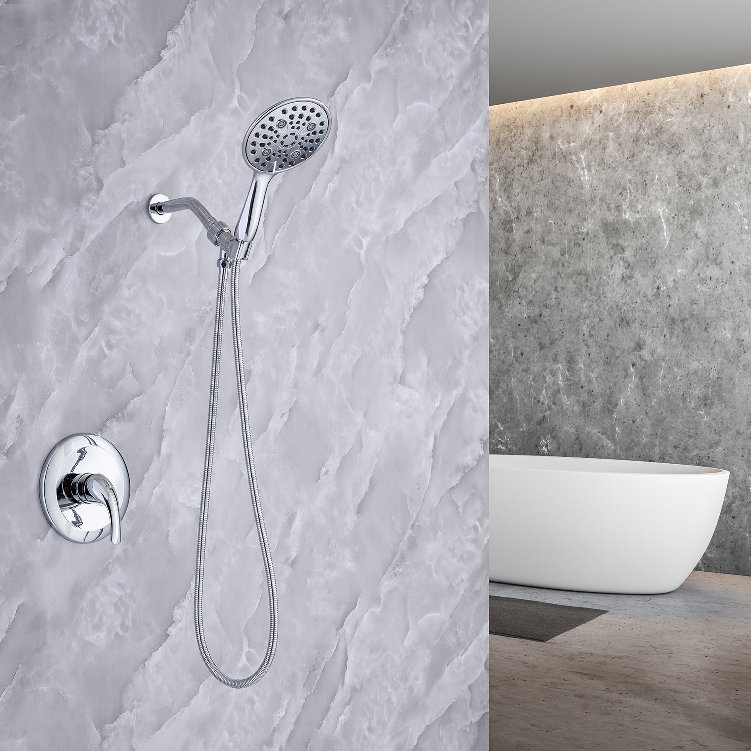 Robinet de douche avec valve brute RX92101-6
