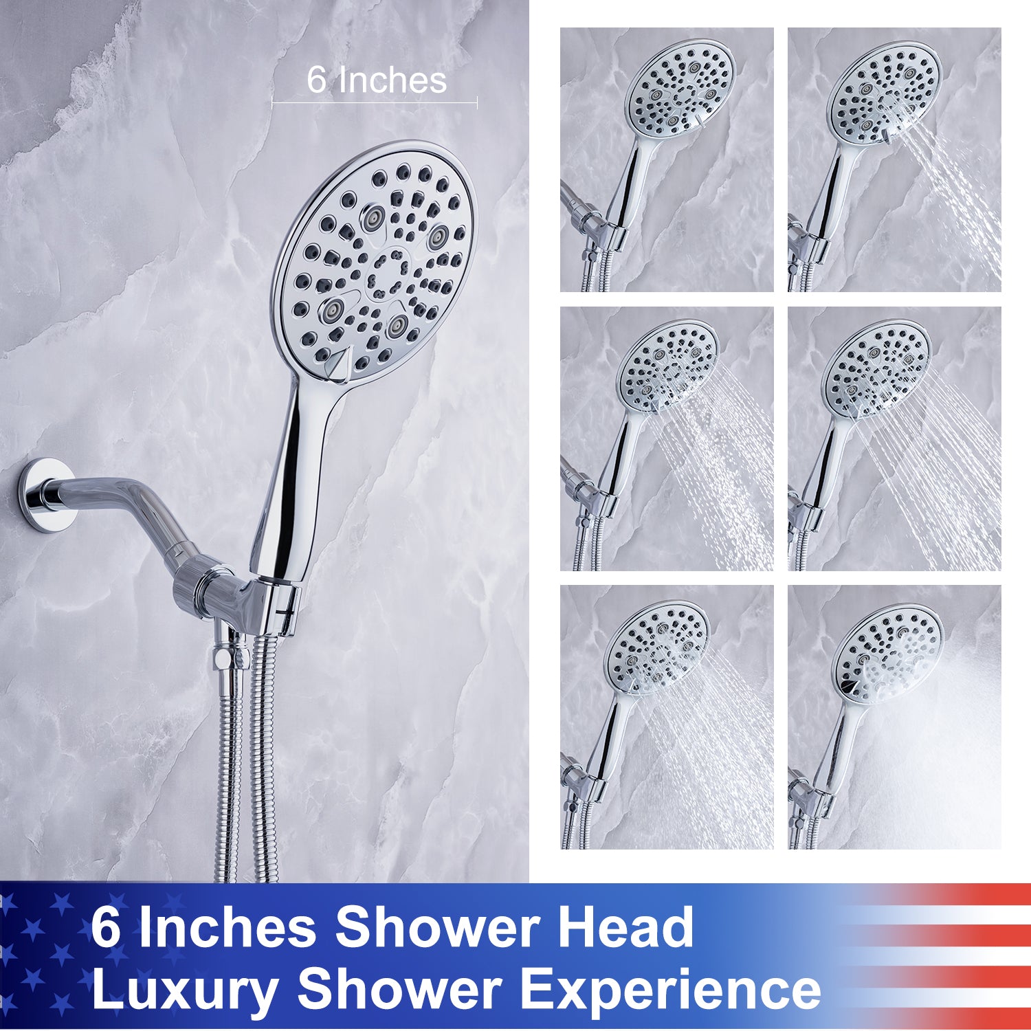 Robinet de douche avec valve brute RX92101-6