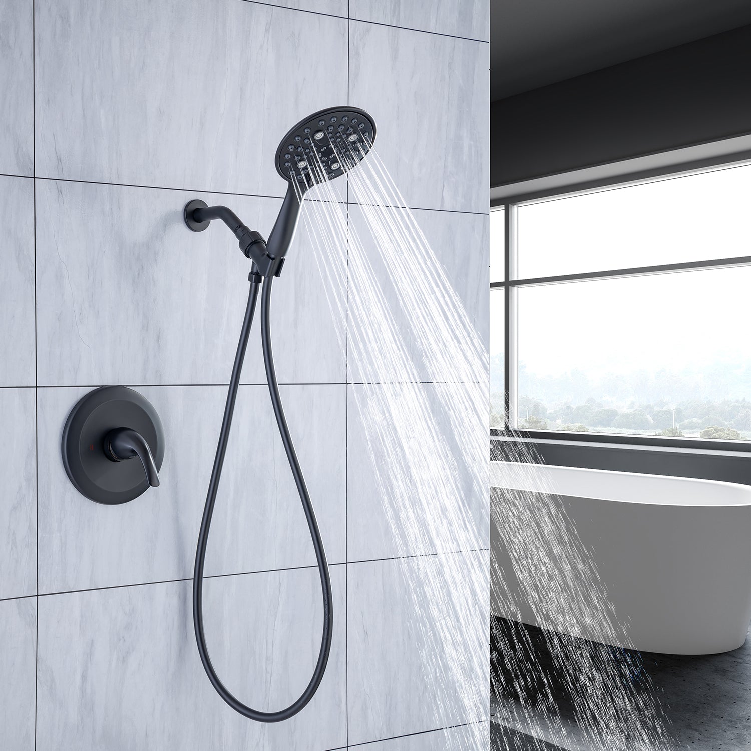 shower faucet with rough in valve