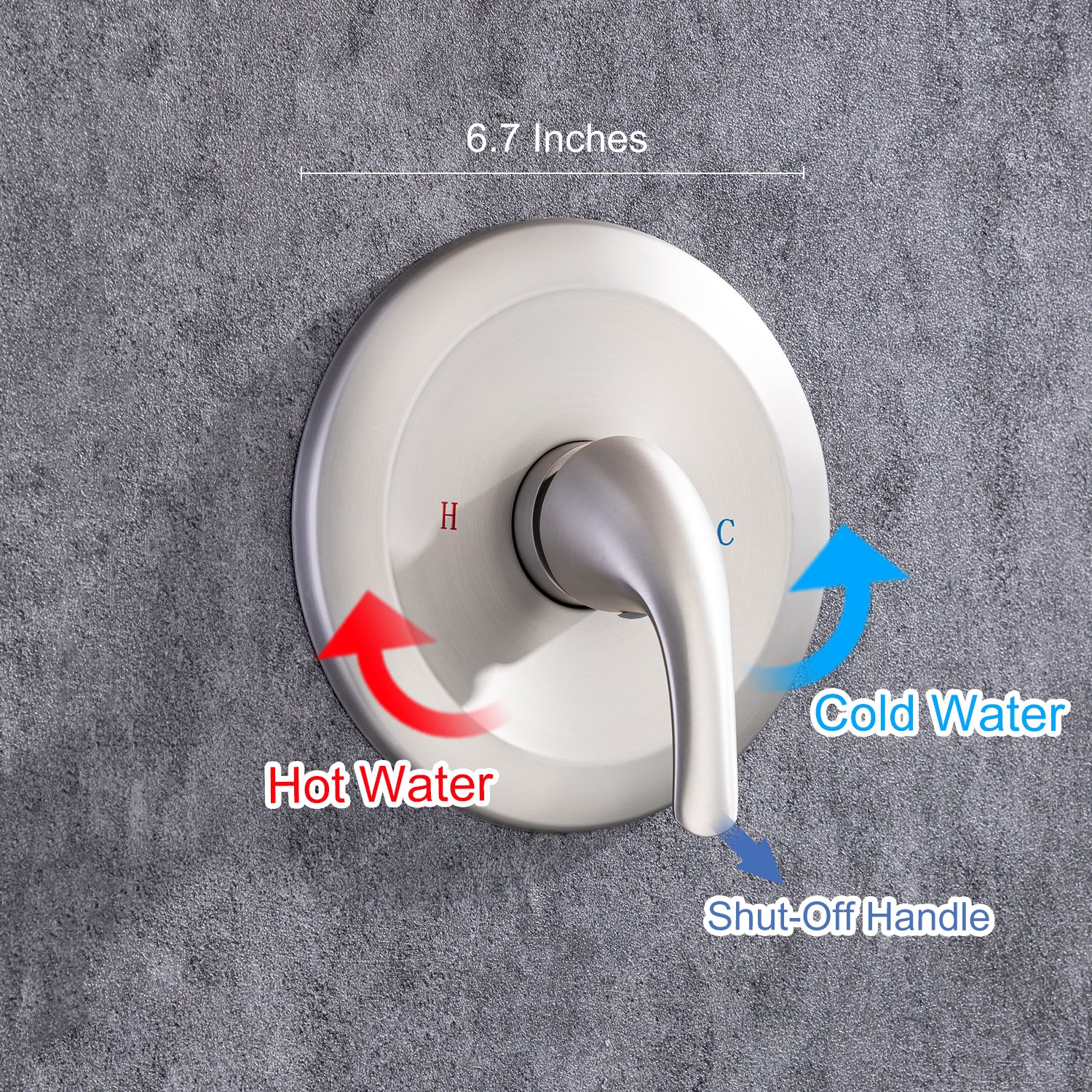 Tub And Shower Faucet With Rough-in Valve RX92102-6