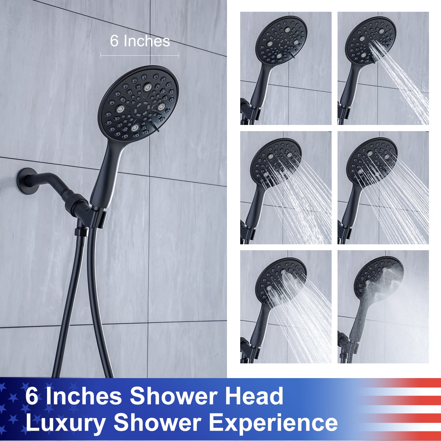  Shower Modes