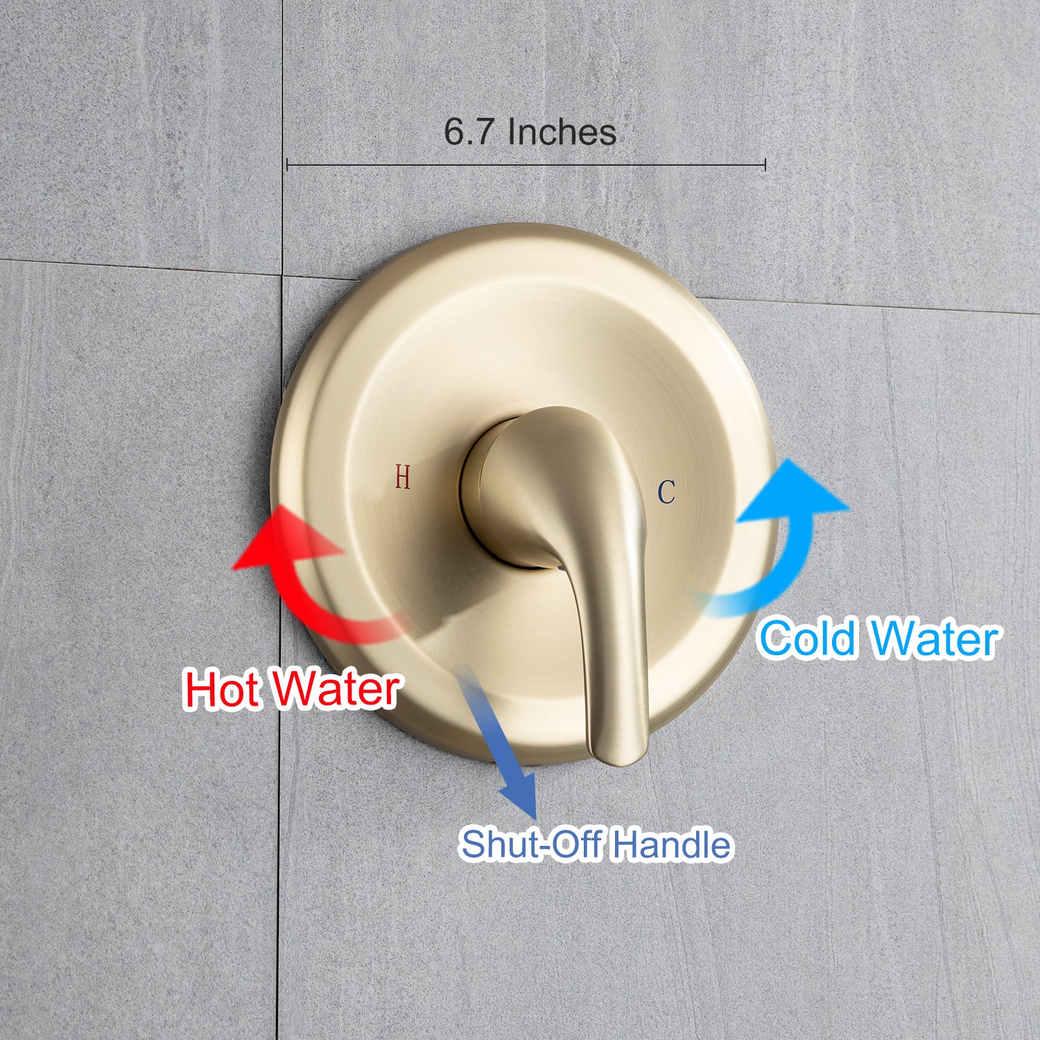Tub and Shower System with Rough-in Valve (S92102)