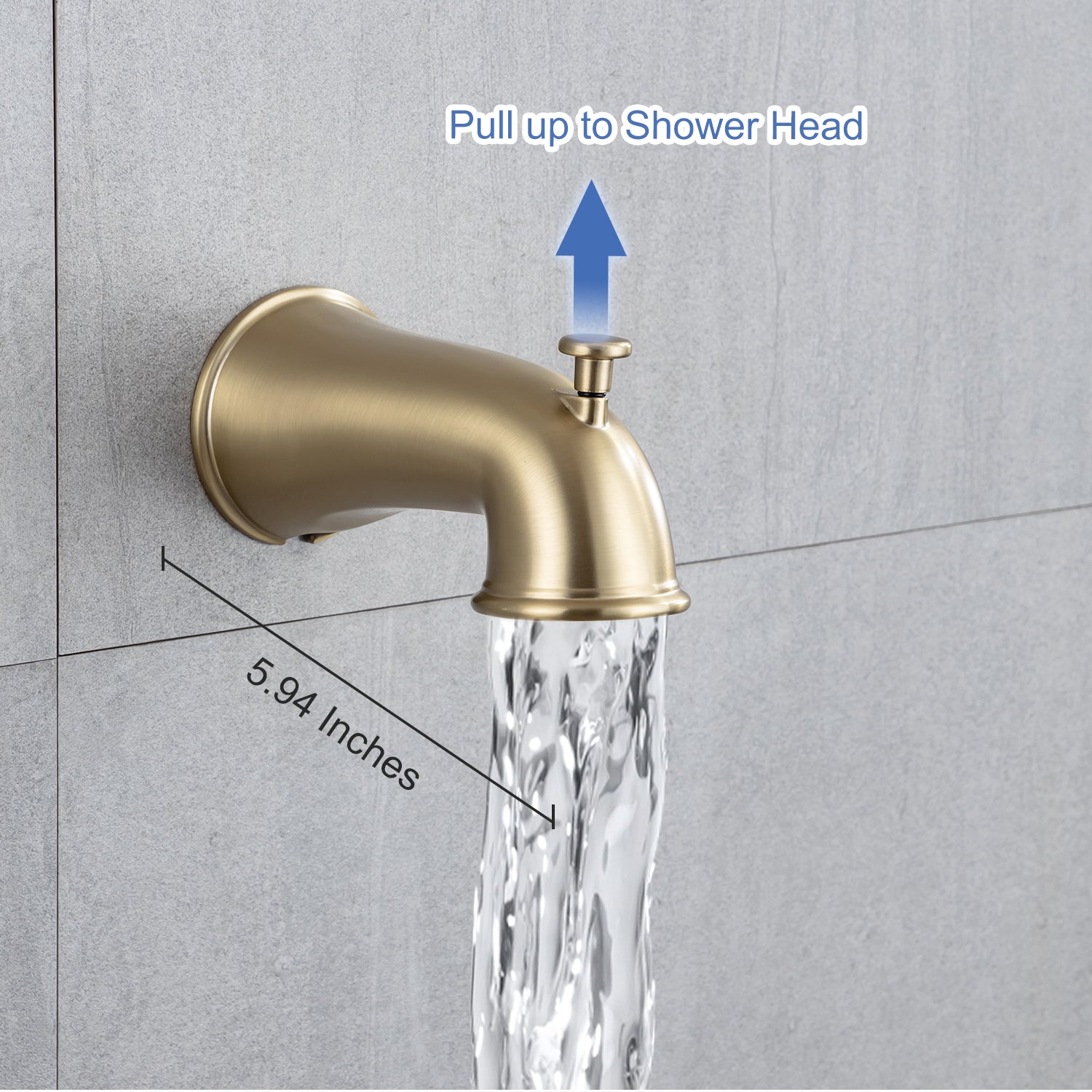 Tub and Shower System with Rough-in Valve (S92102)