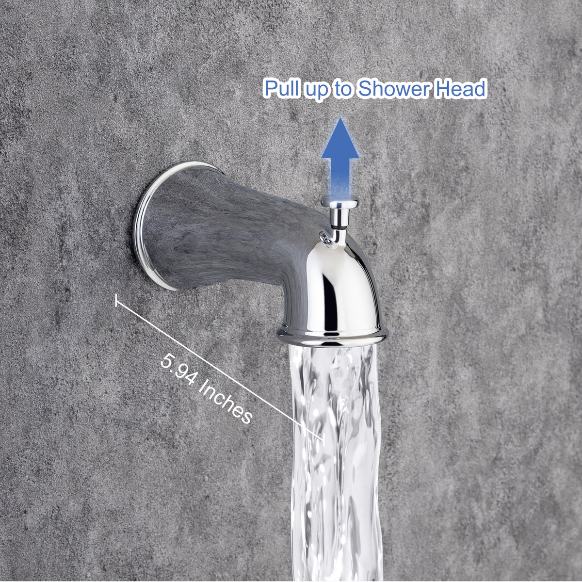 Robinet de douche à 6 jets avec valve brute RX92202-6