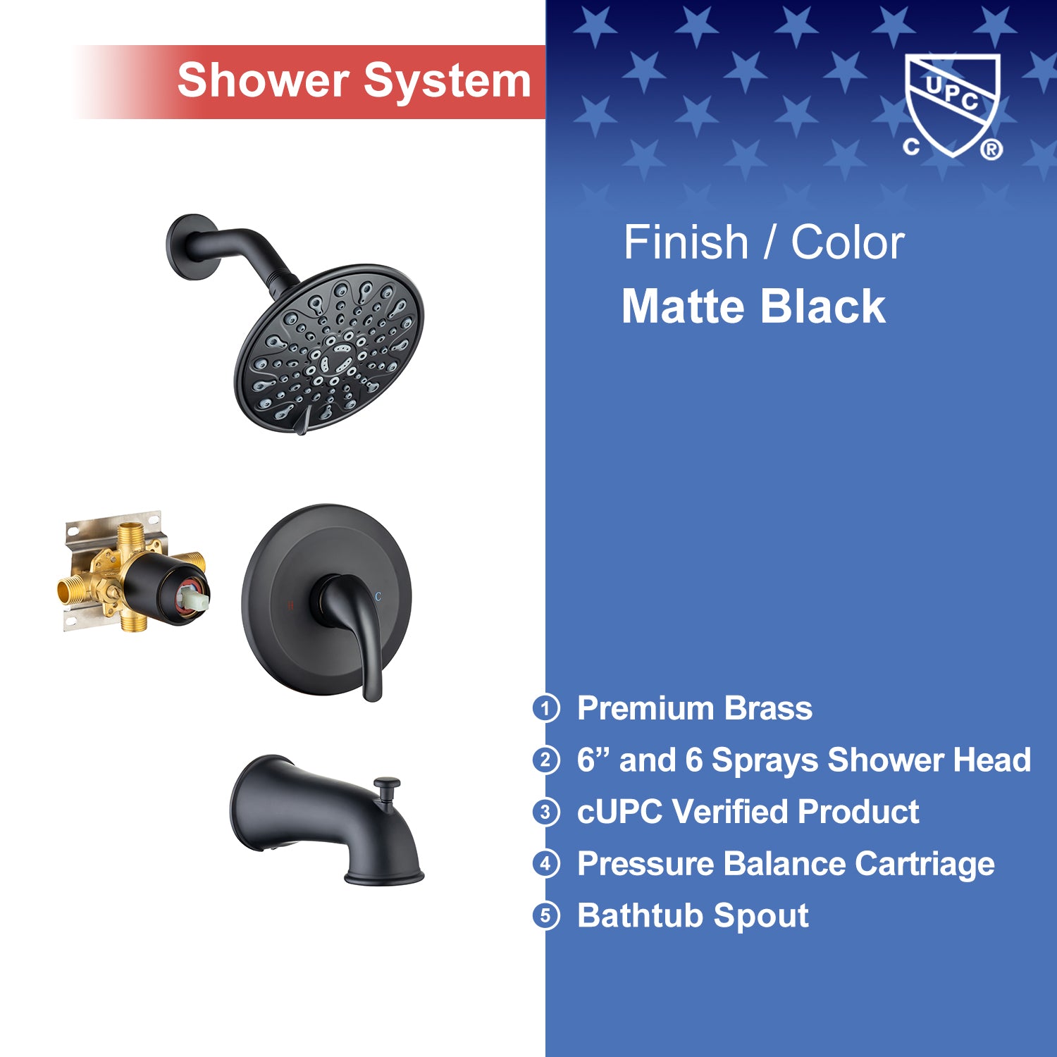 Complete Spray Shower 