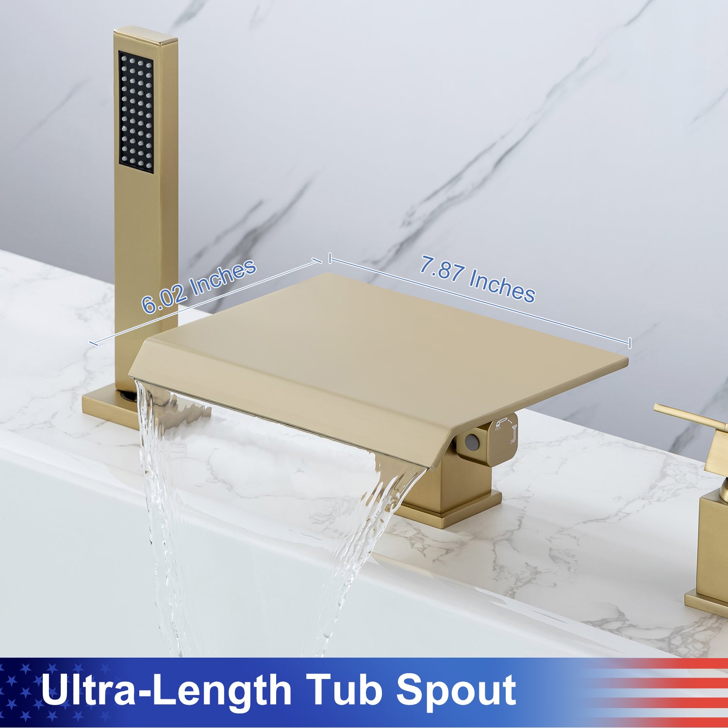 Deck Mounted Faucet Ultra Length