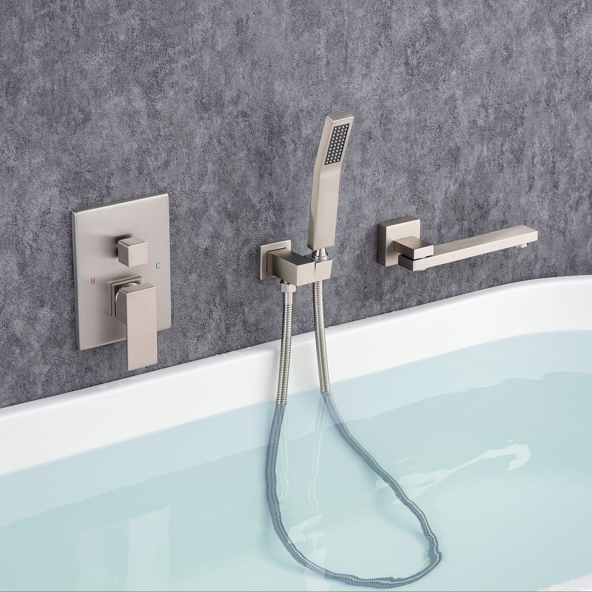 Robinet de baignoire et de douche avec valve brute RX93107 