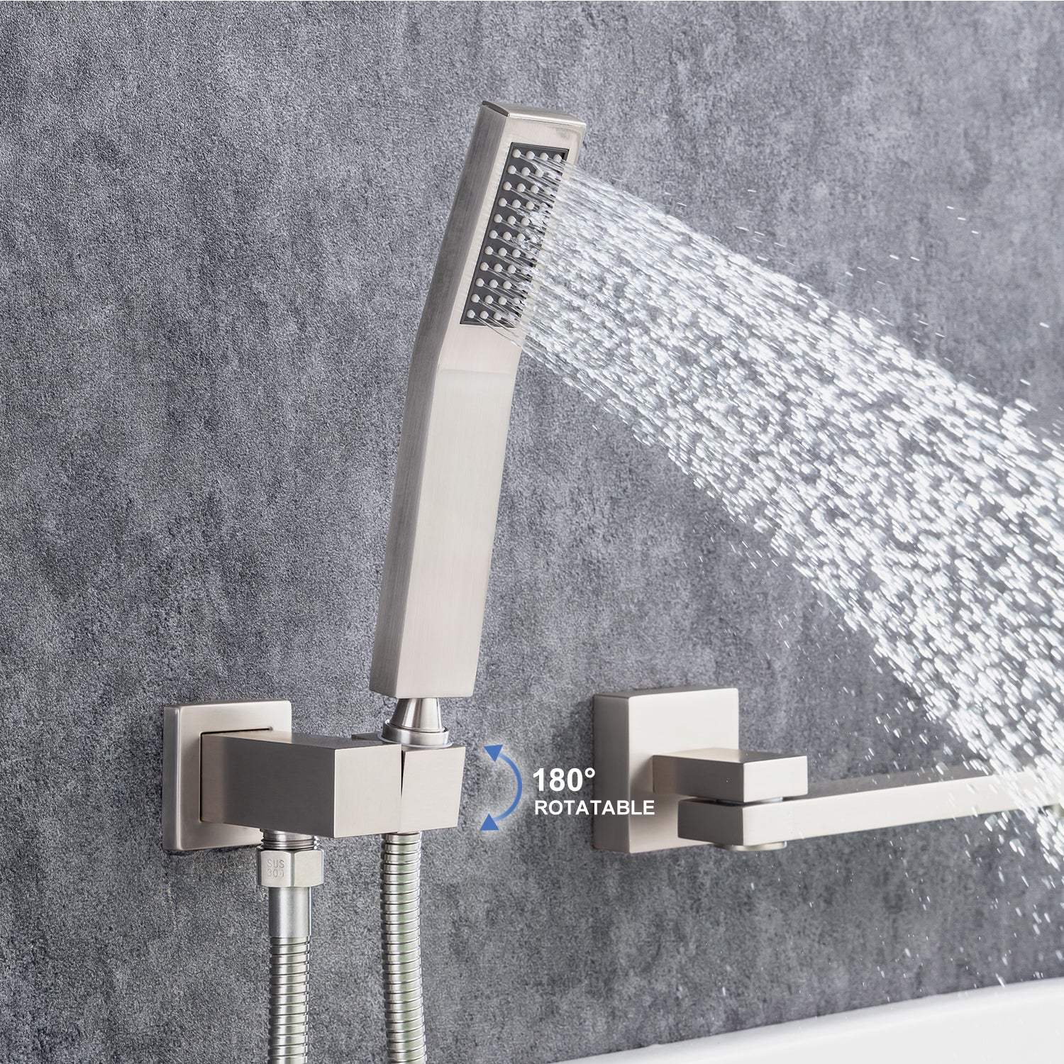 Robinet de baignoire et de douche avec valve brute RX93107 