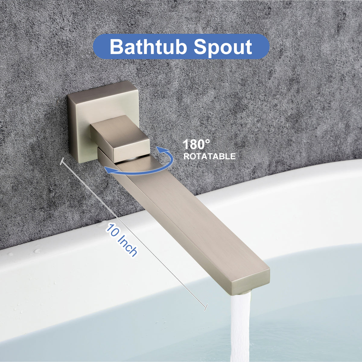 Robinet de baignoire et de douche avec valve brute RX93107 