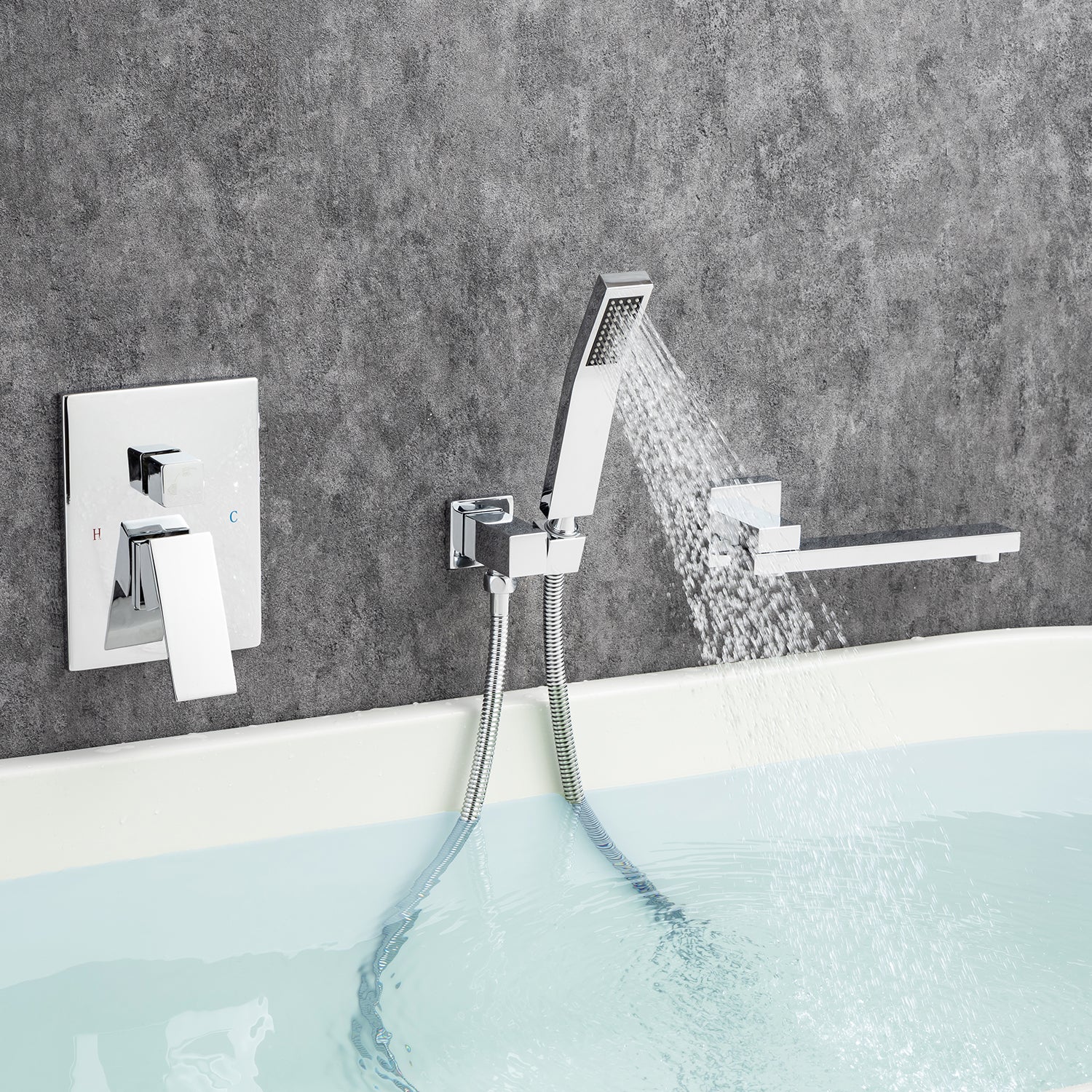 Robinet de baignoire et de douche avec valve brute RX93107 