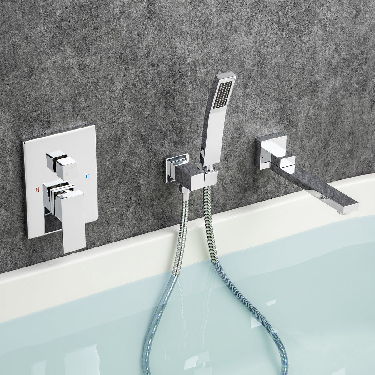 Robinet de baignoire et de douche avec valve brute RX93107 