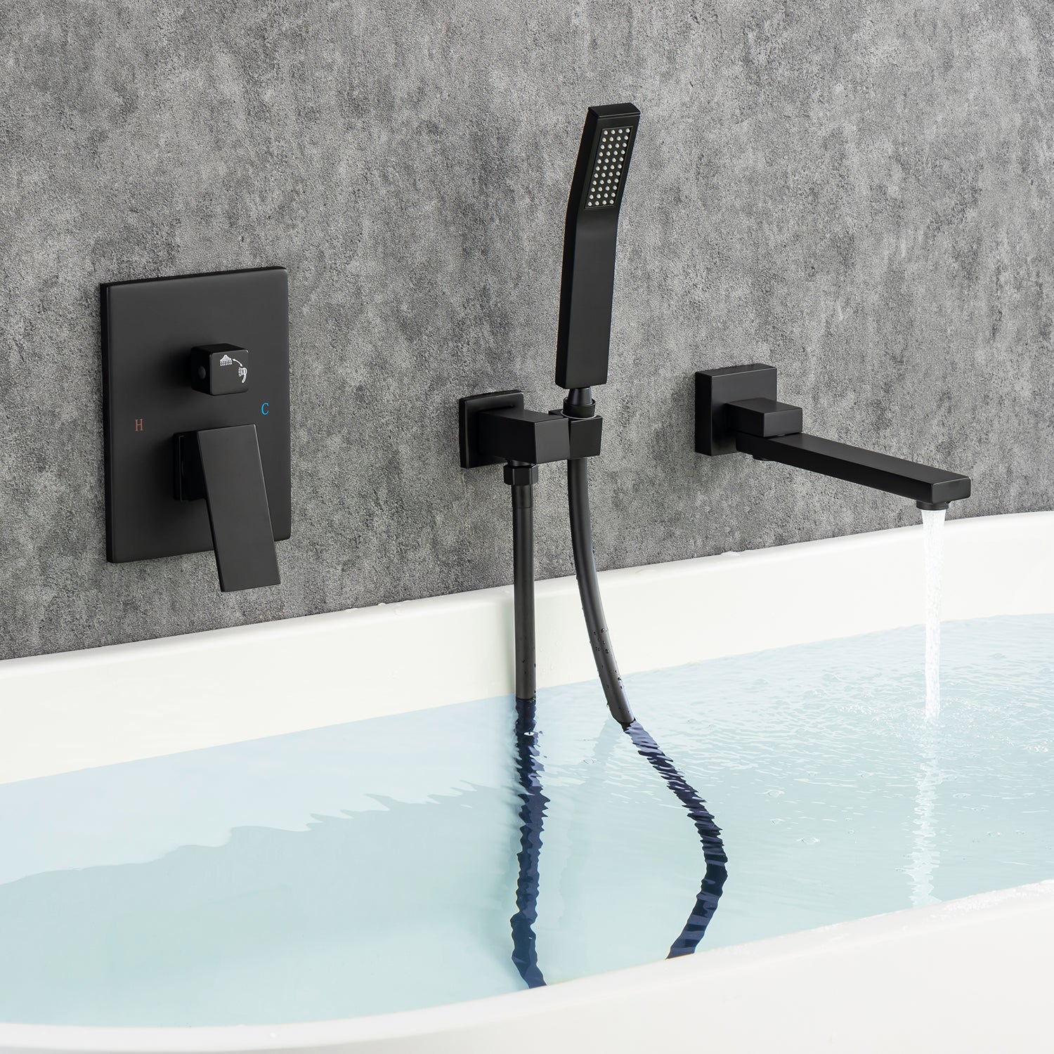 [Rainlex 93107] Tub and Shower Faucet with Rough-in Valve