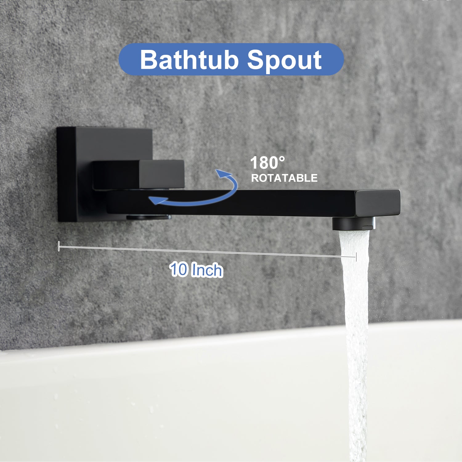Robinet de baignoire et de douche avec valve brute RX93107 